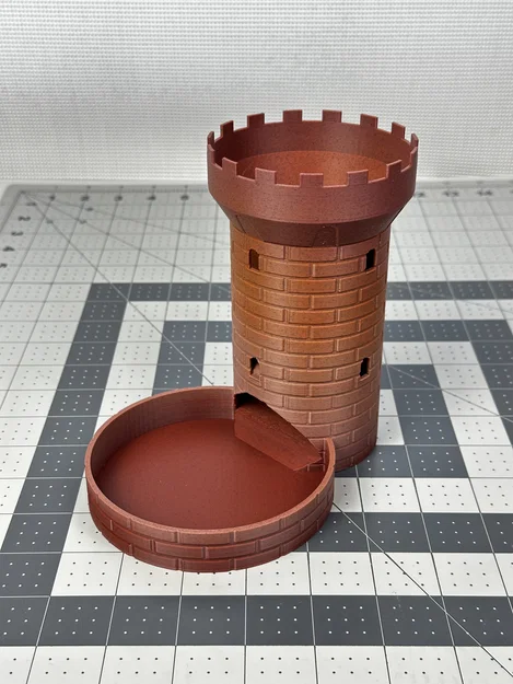 Tháp đổ xúc xắc Dice Tower cho board game Dungeons & Dragons - Image 2