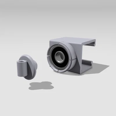 Ngàm dẫn nhựa xoay gắn phía trên cho Ender 3 V3 Plus (Core XZ)
