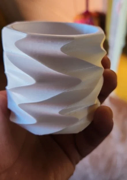 Cốc đựng bút 3D thiết kế xoắn ốc đa năng và hiện đại - Image 3