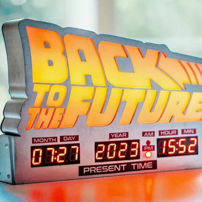 Đèn & Đồng hồ chủ đề Back To The Future