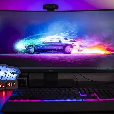 Đèn & Đồng hồ chủ đề Back To The Future