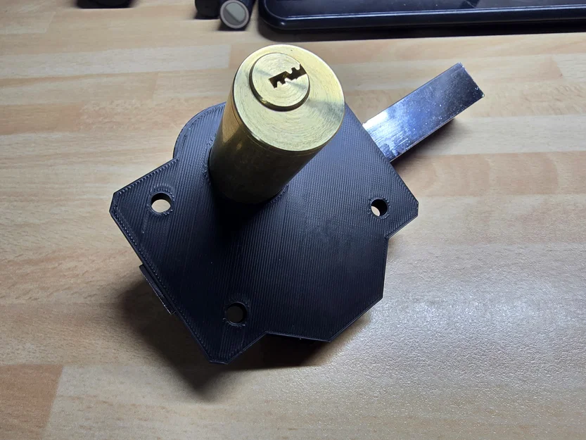 Miếng đệm lưng cho khóa chốt cửa cổng Long Throw Bolt Rim Lock - Image 1