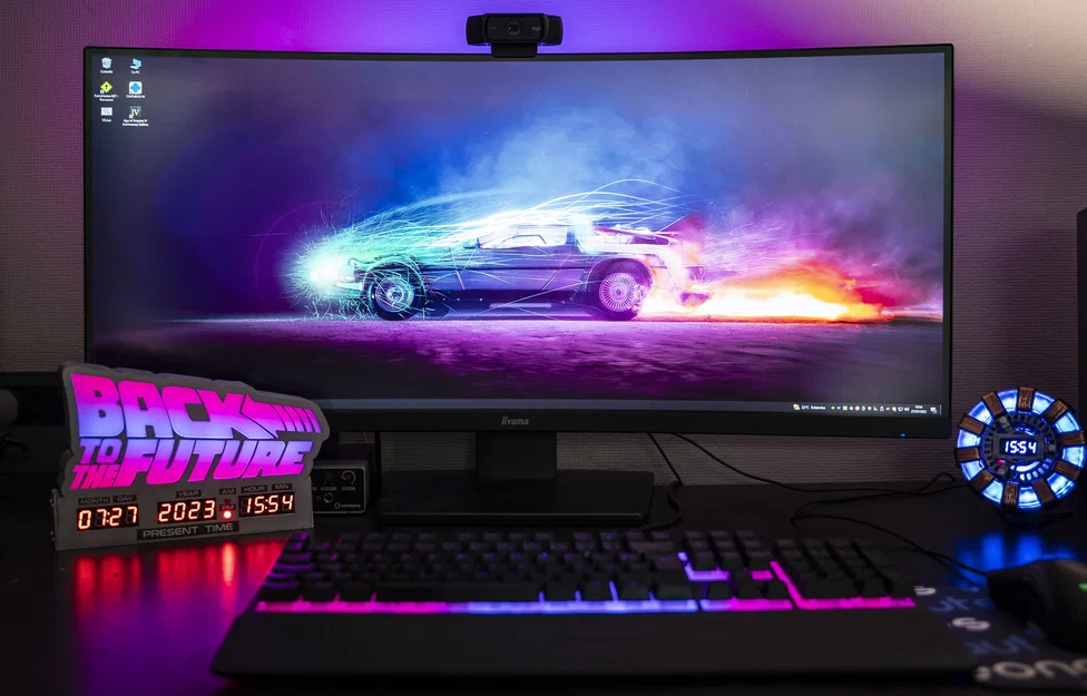 Đèn & Đồng hồ chủ đề Back To The Future - Image 4