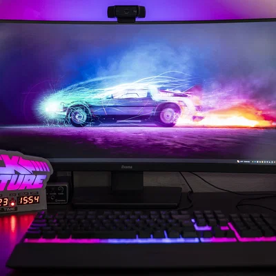 Đèn & Đồng hồ chủ đề Back To The Future