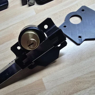 Miếng đệm lưng cho khóa chốt cửa cổng Long Throw Bolt Rim Lock