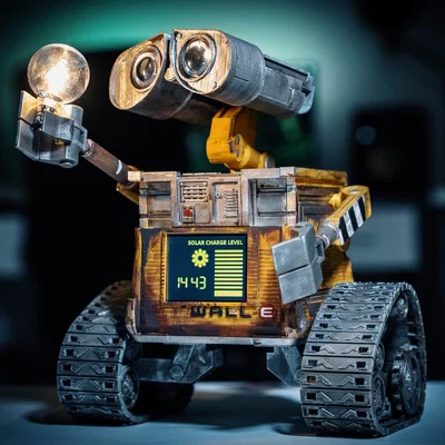 WALL-E - Đèn kiêm đồng hồ báo thức
