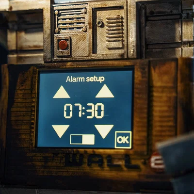 WALL-E - Đèn kiêm đồng hồ báo thức