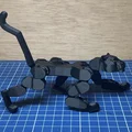 Black Panther - Mô hình in liền khối (print-in-place) có thể tạo dáng linh hoạt - Thumbnail 5