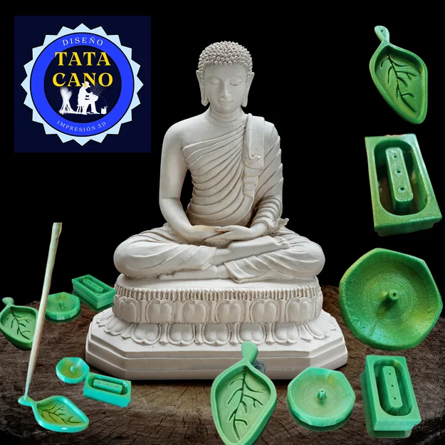 Bộ sưu tập đế cắm nhang (Incense Holder) thiết kế nhỏ gọn để bàn - Image 1