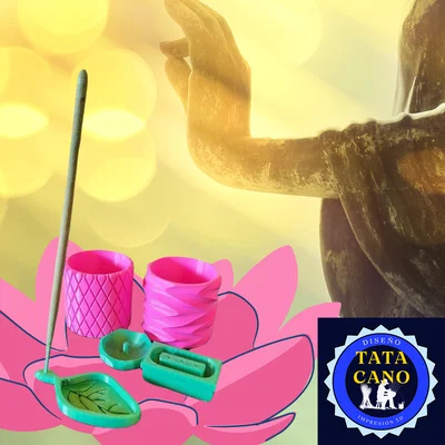 Bộ sưu tập đế cắm nhang (Incense Holder) thiết kế nhỏ gọn để bàn