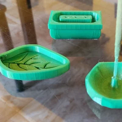 Bộ sưu tập đế cắm nhang (Incense Holder) thiết kế nhỏ gọn để bàn