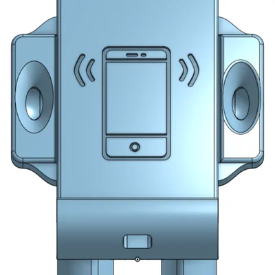 Đế giữ điện thoại kiêm loa khuếch đại âm thanh thụ động