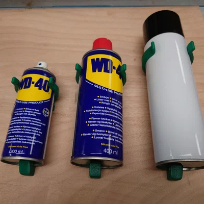 Bộ giá treo bình xịt đa năng gắn tường - Tự in 3D tùy chỉnh