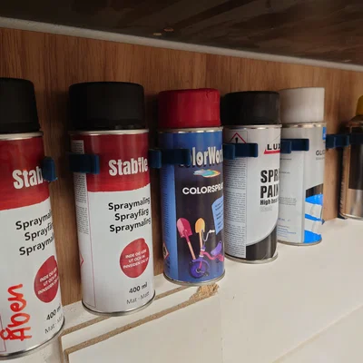 Bộ giá treo bình xịt đa năng gắn tường - Tự in 3D tùy chỉnh