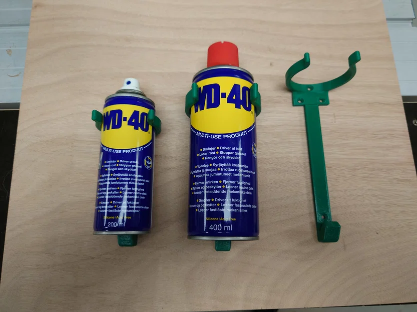 Bộ giá treo bình xịt đa năng gắn tường - Tự in 3D tùy chỉnh - Image 5