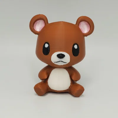 Mô hình gấu Teddy dễ thương trang trí bàn làm việc (File in 3D STL)