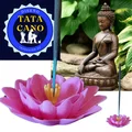 Khay cắm nhang hình hoa sen 3D - Phụ kiện decor độc đáo - Thumbnail 2