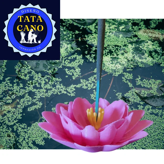 Khay cắm nhang hình hoa sen 3D - Phụ kiện decor độc đáo - Image 8