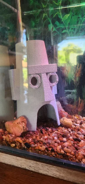 Nhà của Squidward, SpongeBob (Mô hình trang trí hồ cá) - Image 12