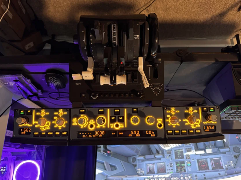 Bộ gá Winwing FCU vào Honeycomb Bravo - Image 6