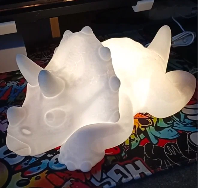 Đèn ngủ Triceratops cho bé - Image 1