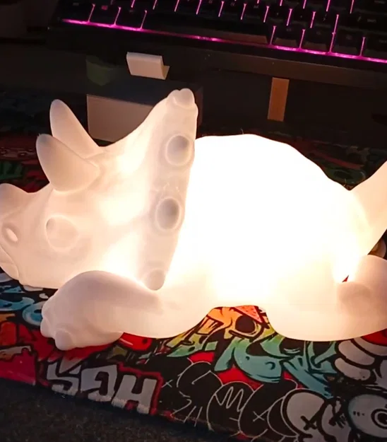 Đèn ngủ Triceratops cho bé - Image 2