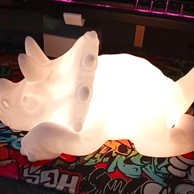 Đèn ngủ Triceratops cho bé