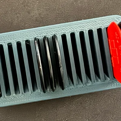 Khay đựng phím gảy đàn Guitar (Guitar Pick Case) in 3D tiện lợi
