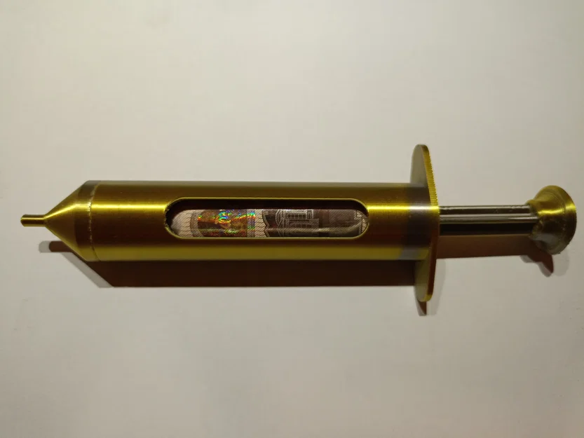 Ống tiêm Geld-Spritze - Hộp đựng tiền quà tặng độc đáo - Image 1