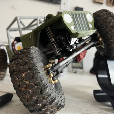 Mô hình xe Willy's Jeep tỷ lệ 1/10