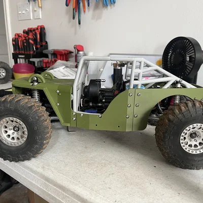 Mô hình xe Willy's Jeep tỷ lệ 1/10