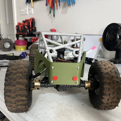 Mô hình xe Willy's Jeep tỷ lệ 1/10