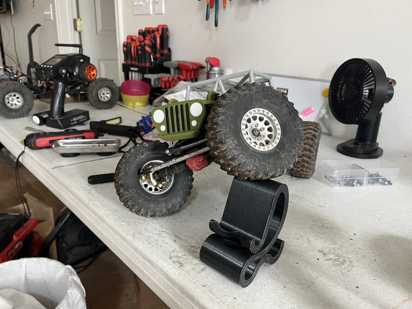 Mô hình xe Willy's Jeep tỷ lệ 1/10 - Image 6