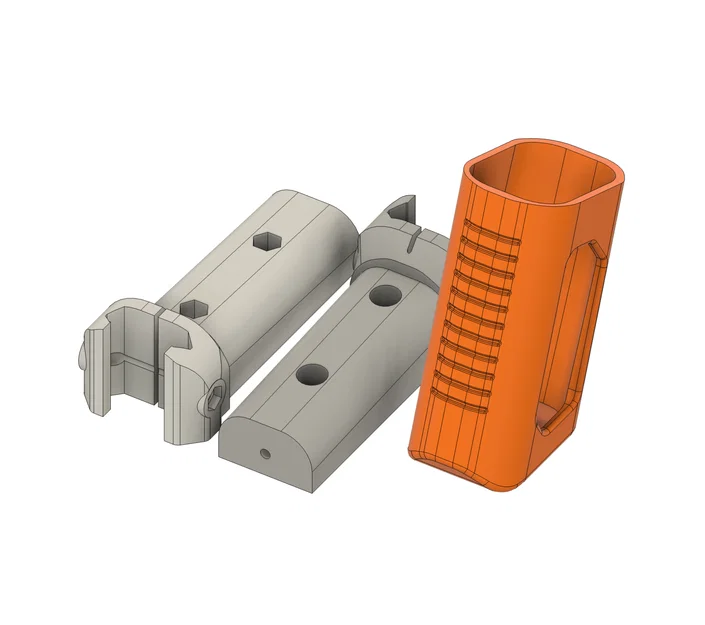 Tay cầm dọc CYV VFG in 3D: Hướng dẫn lắp ráp và tối ưu độ bền - Image 2