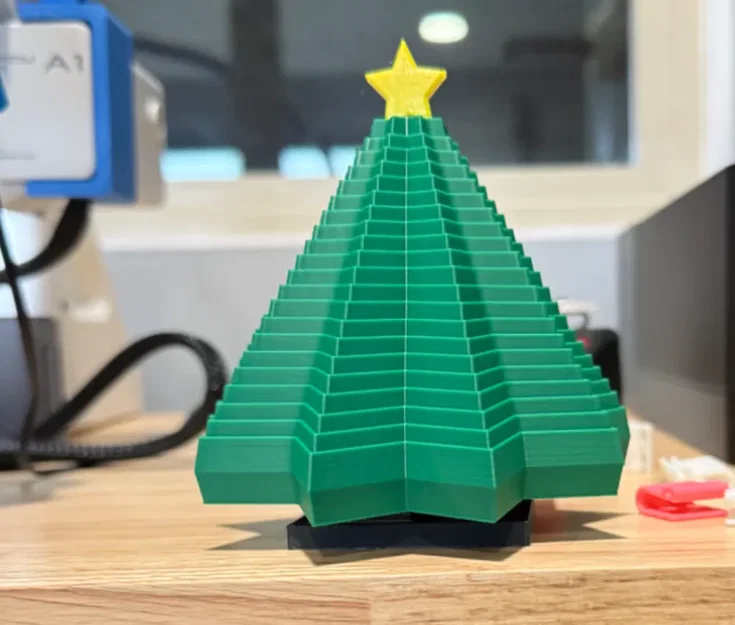 Đế giữ đơn giản cho cây thông Noel Expanding Fidget - Image 1