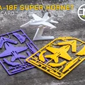 Mô hình Kit Card F/A-18F Super Hornet - Thumbnail 1