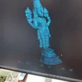Mô hình in 3D tượng thần Lord Balaji (Venkateswara) chi tiết - Thumbnail 3