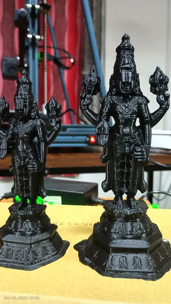 Mô hình in 3D tượng thần Lord Balaji (Venkateswara) chi tiết - Image 4