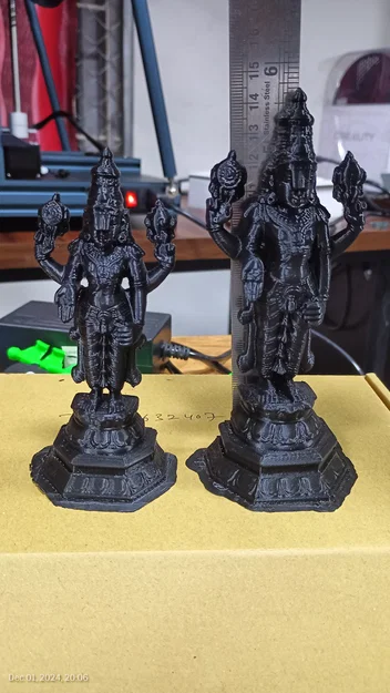 Mô hình in 3D tượng thần Lord Balaji (Venkateswara) chi tiết - Image 5