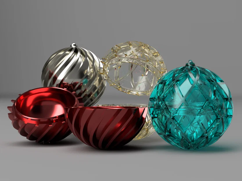 Quả cầu Giáng sinh có ngăn bí mật - Image 1