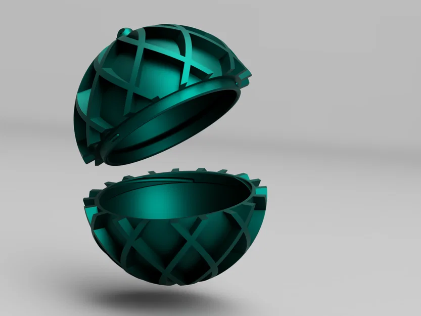 Quả cầu Giáng sinh có ngăn bí mật - Image 4