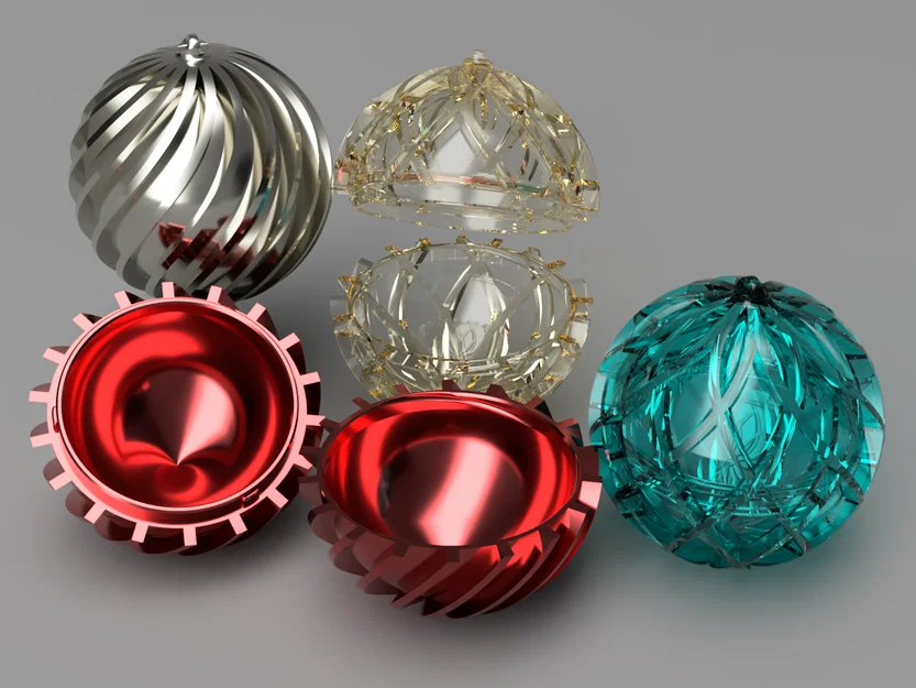 Quả cầu Giáng sinh có ngăn bí mật - Image 7