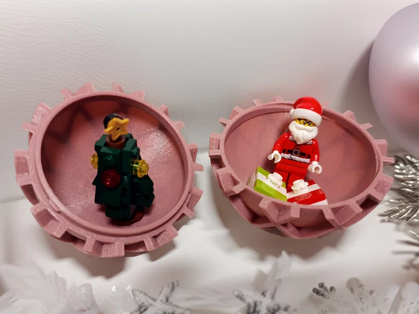 Quả cầu Giáng sinh có ngăn bí mật - Image 8