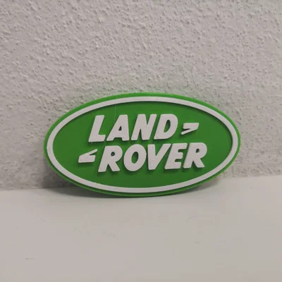 Mô hình logo Land Rover sắc nét - Phụ kiện trang trí in 3D đẳng cấp