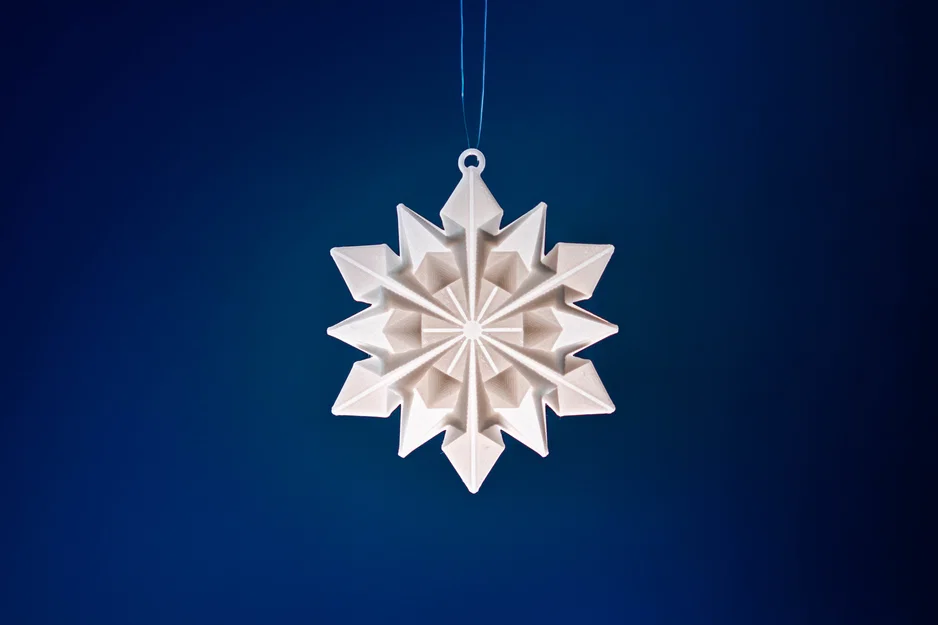 Vật phẩm trang trí Bông tuyết Origami - Image 1