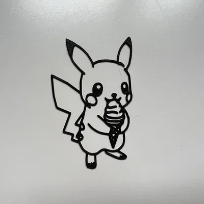 Tranh treo tường Pikachu #3