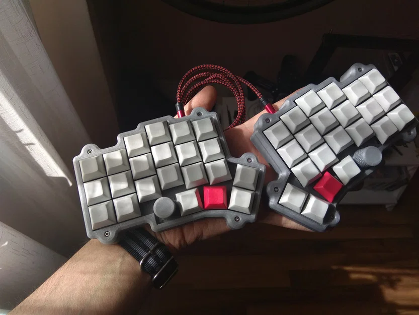 VOID Ergo S - Bàn phím cơ Split tự lắp ráp bằng công nghệ in 3D - Image 2