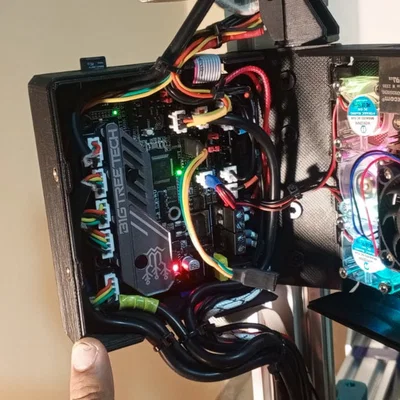 Vỏ Case Raspberry Pi 4 và BTT SKR E3 Mini V3