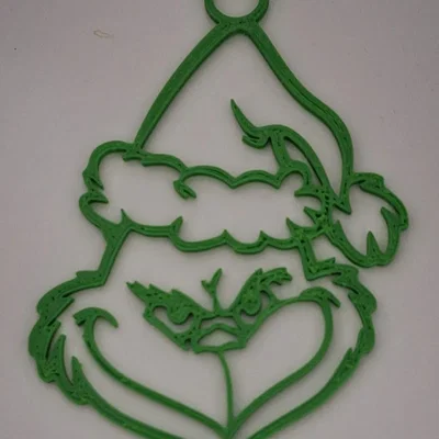 Mô hình trang trí cây thông Noel hình Grinch độc đáo