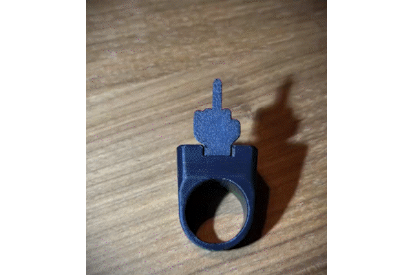 Nhẫn ngón tay giữa "anti-weapon" độc đáo - Image 1